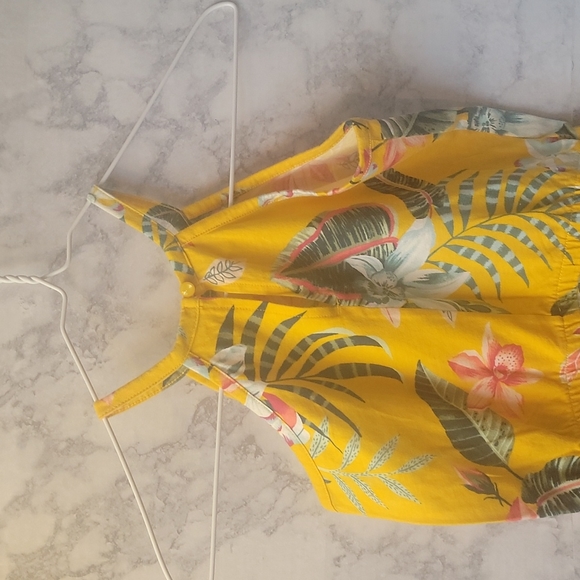 Yellow Floral Romper by Old Navy - Picture 5 of 5